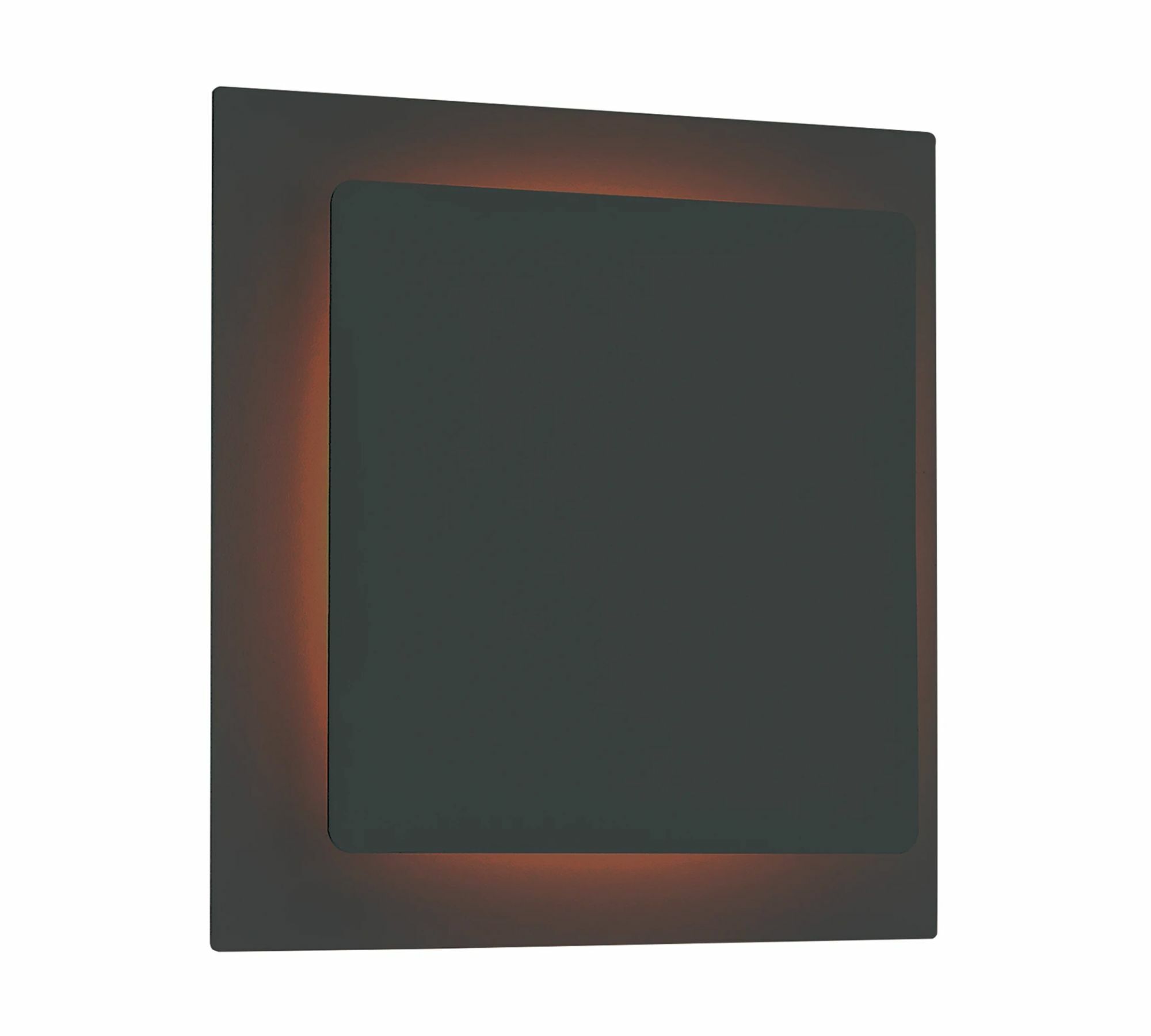 LED Wandleuchte 1-flammig Metall Schwarz 1