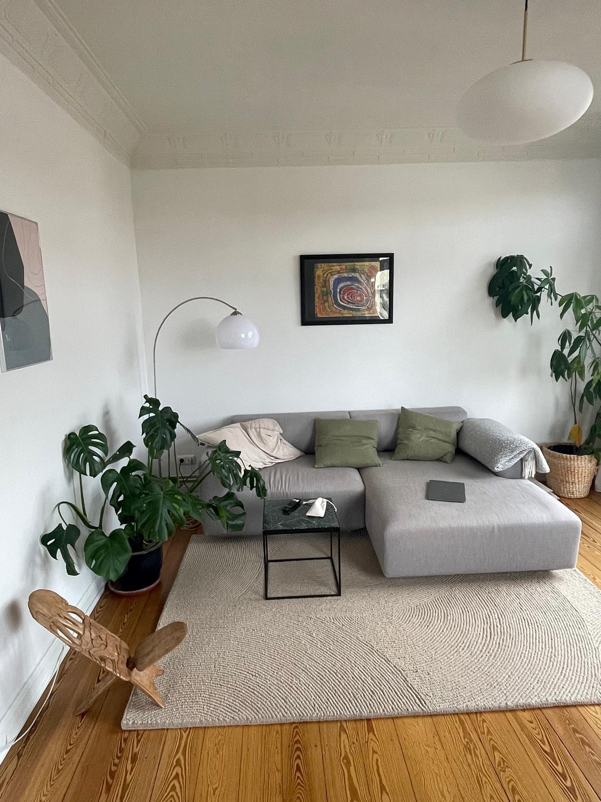 Develius 2-Sitzer Ecksofa Grau 2