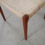 Teak wood chair 1960s 11