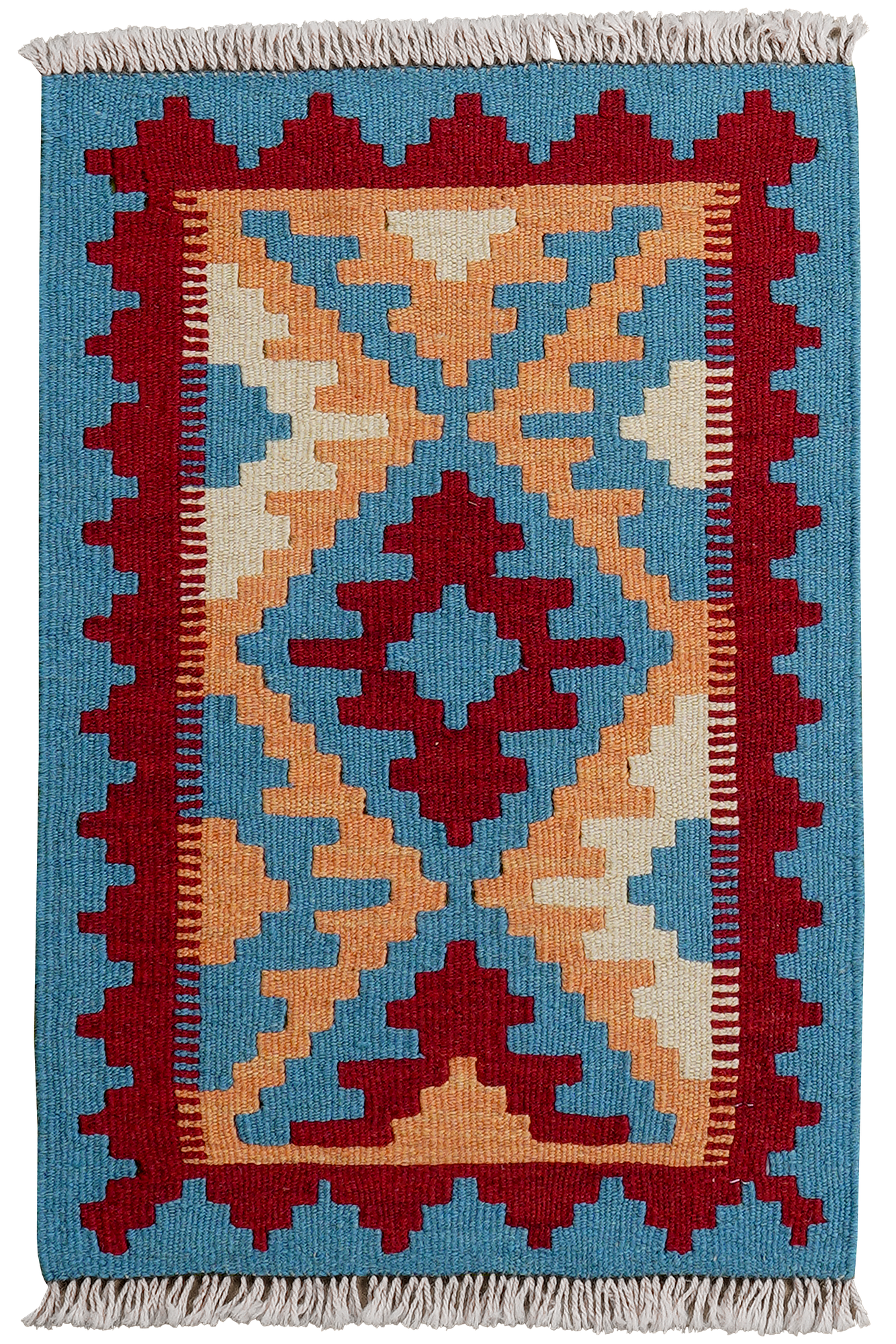 Kilim Gashgai Teppich Mehrfarbig 0
