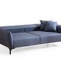 Belissimo 3-Sitzer Sofa Blau 5