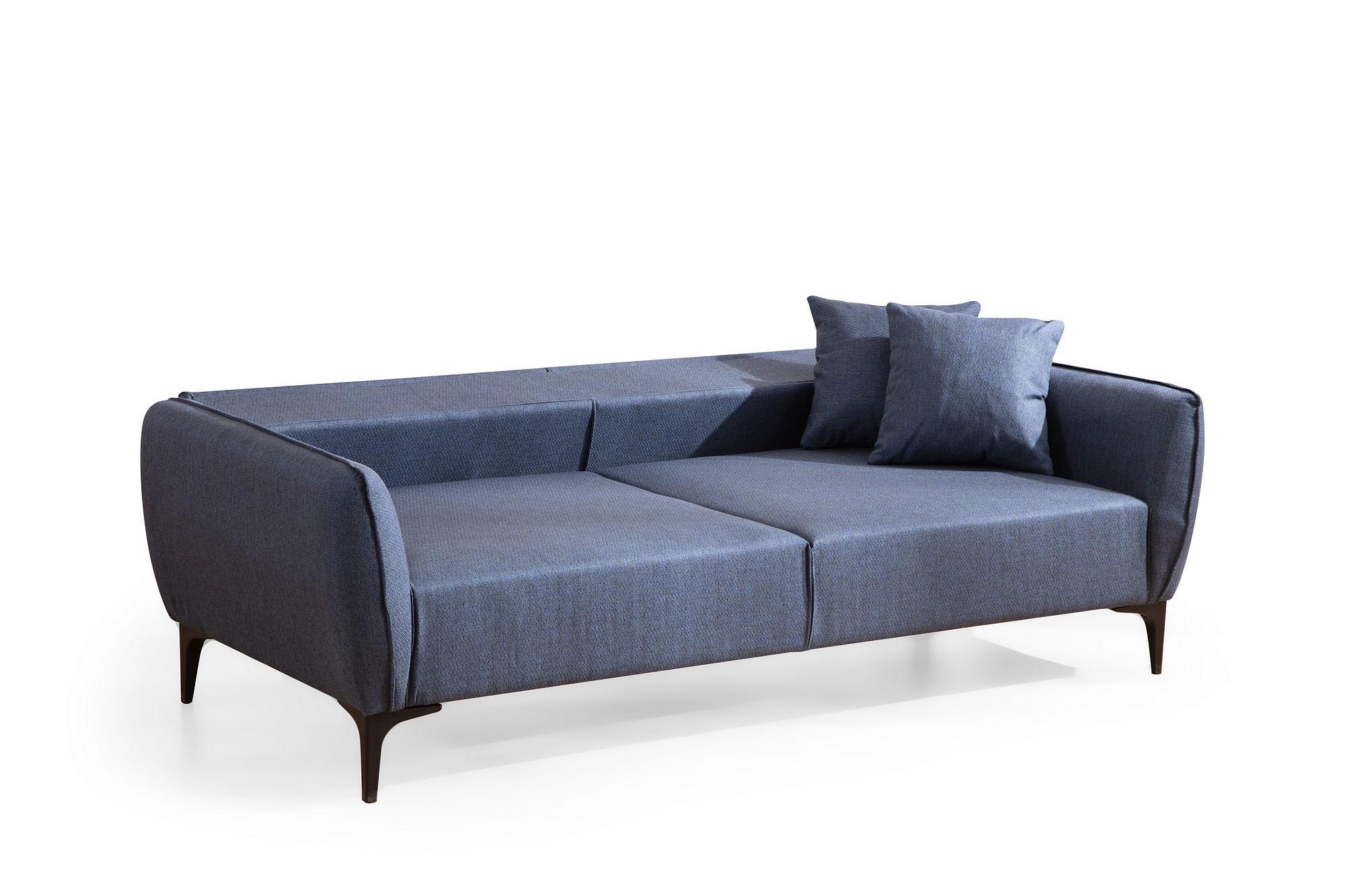 Belissimo 3-Sitzer Sofa Blau 5