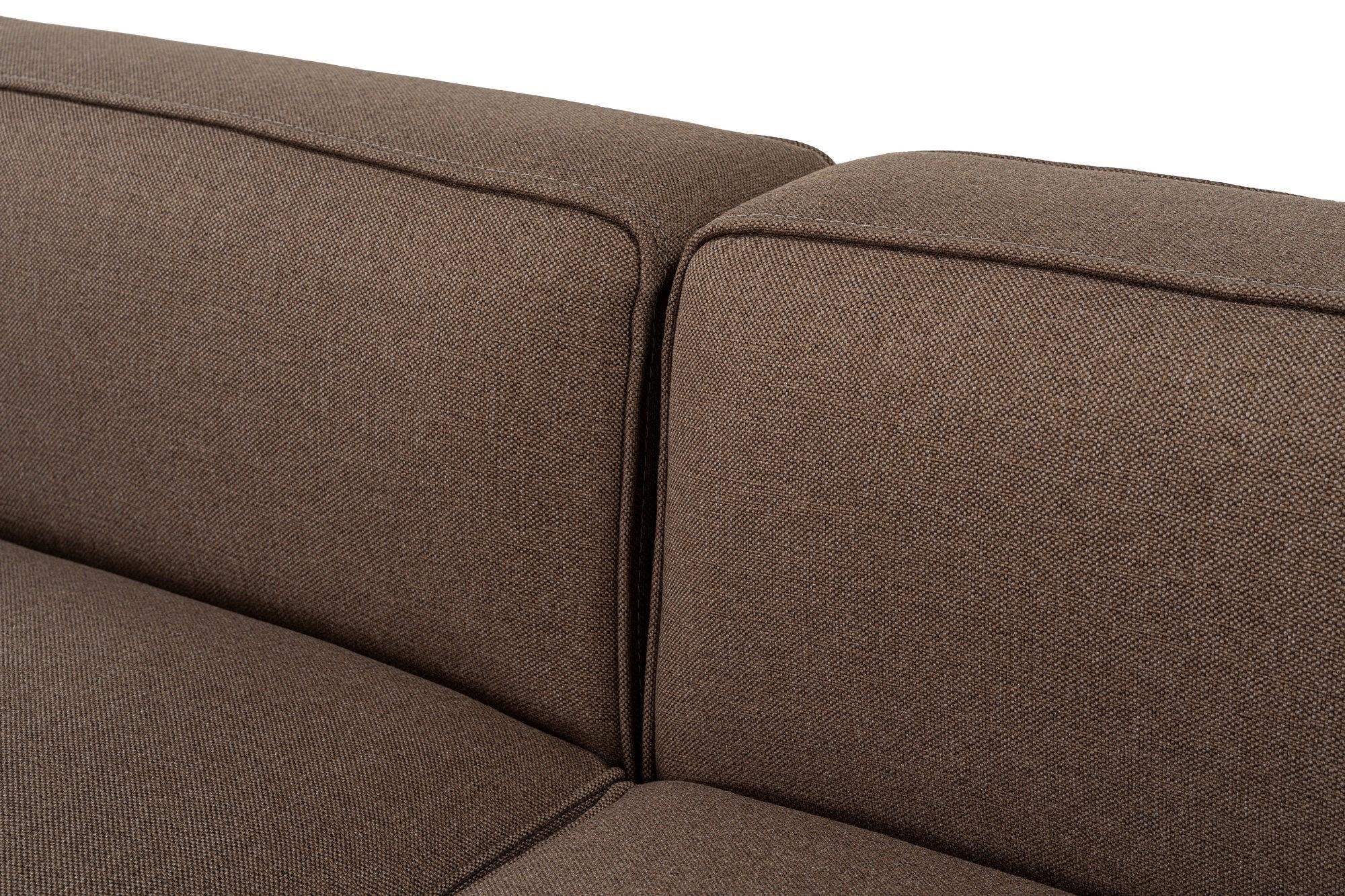 Mora Sofa Rechts Braun 8