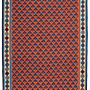 Kilim Senneh Teppich Mehrfarbig 0