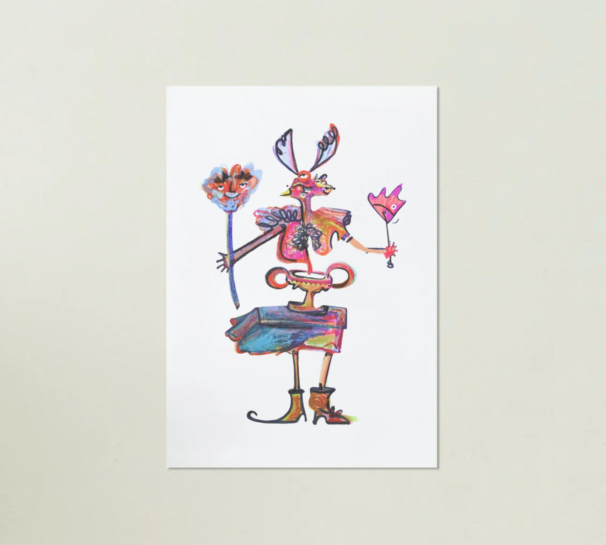 Hekate Stampa d'arte Multicolore 2