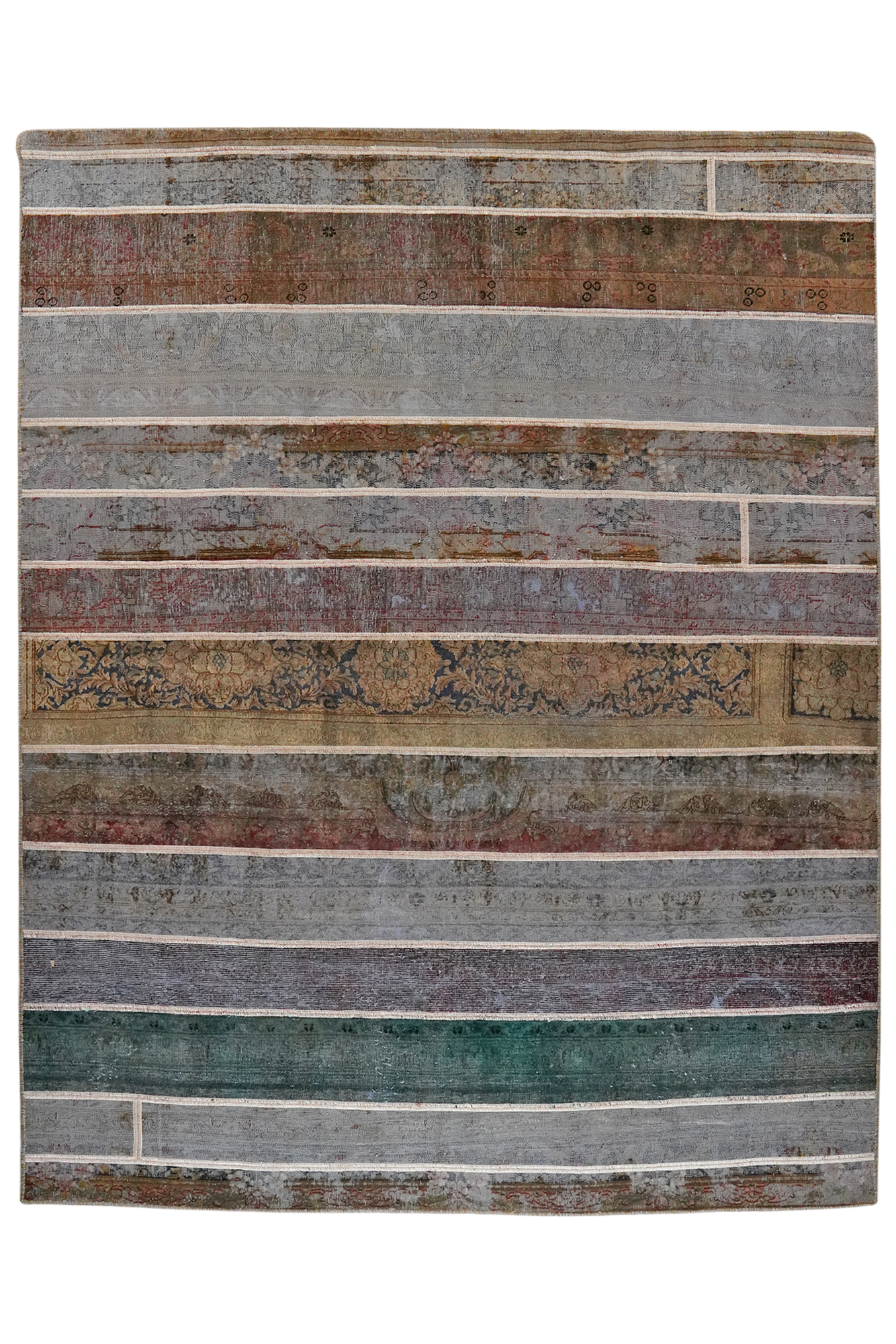 Vintage Carpet Wool Multicolored 0