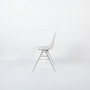 Eames Fiberglass Side Chair by Herman Miller Parchment  1