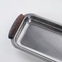 Stainless steel tray 1970s 4