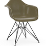 Eames Fiberglass Chair DAR Kunststoff Raw Umber 0