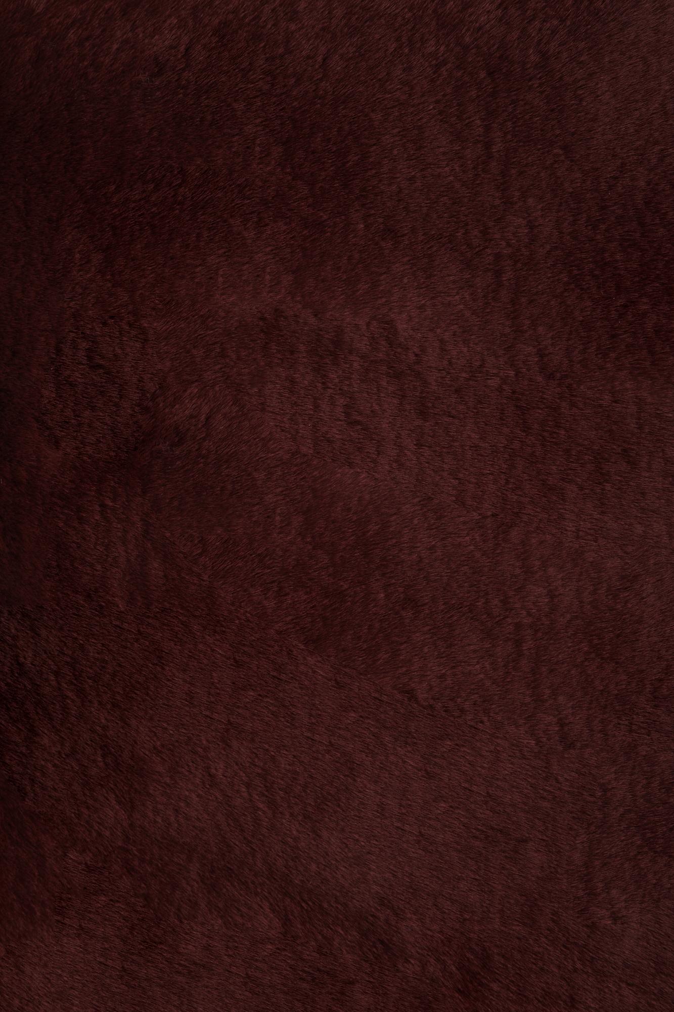Bosie Lamina Rotwein Quadratisches Kissen
 3