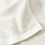 Handtuch Baumwolle Weiß 50 x 70 cm 2