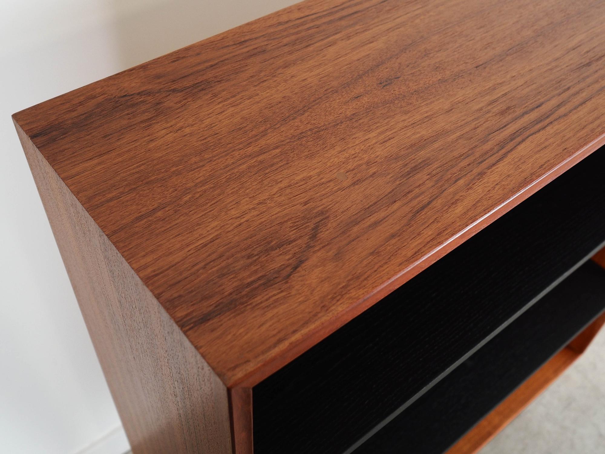 Teak bookshelf Brown 1970s 5