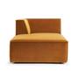 Dane 1-Sitzer Récamiere Links Velour Matt Amber 1