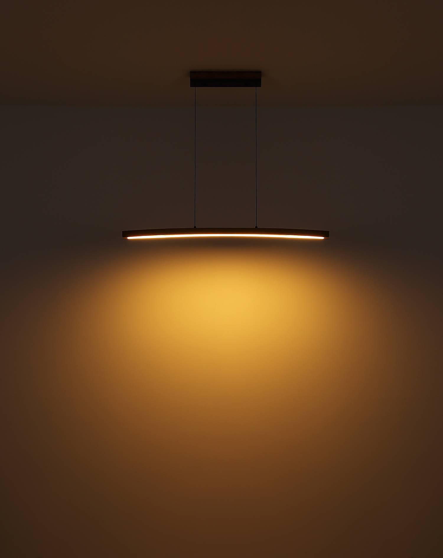 LED-Pendelleuchte Doro Braun 3
