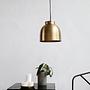 2x HDBowl Lamp Brass 1