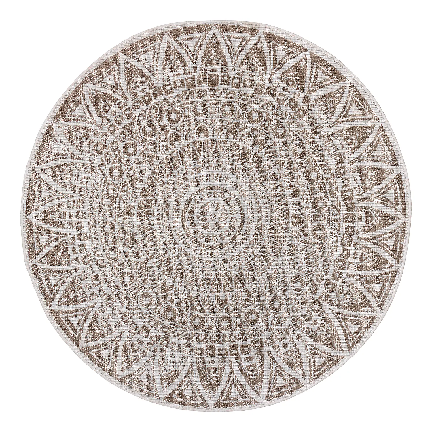 Lilja Indoor/Outdoor Reversible Rug Light Brown 1