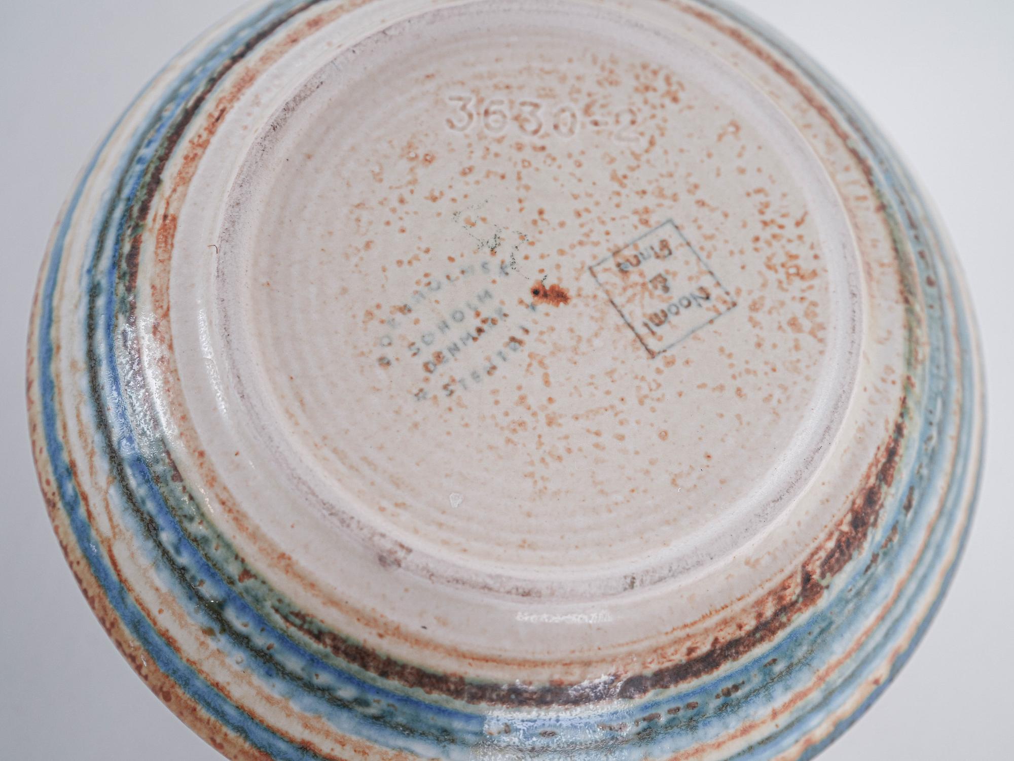 Ceramic vase 1960s Søholm 5