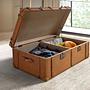Brauner Lederkoffer 2146 4