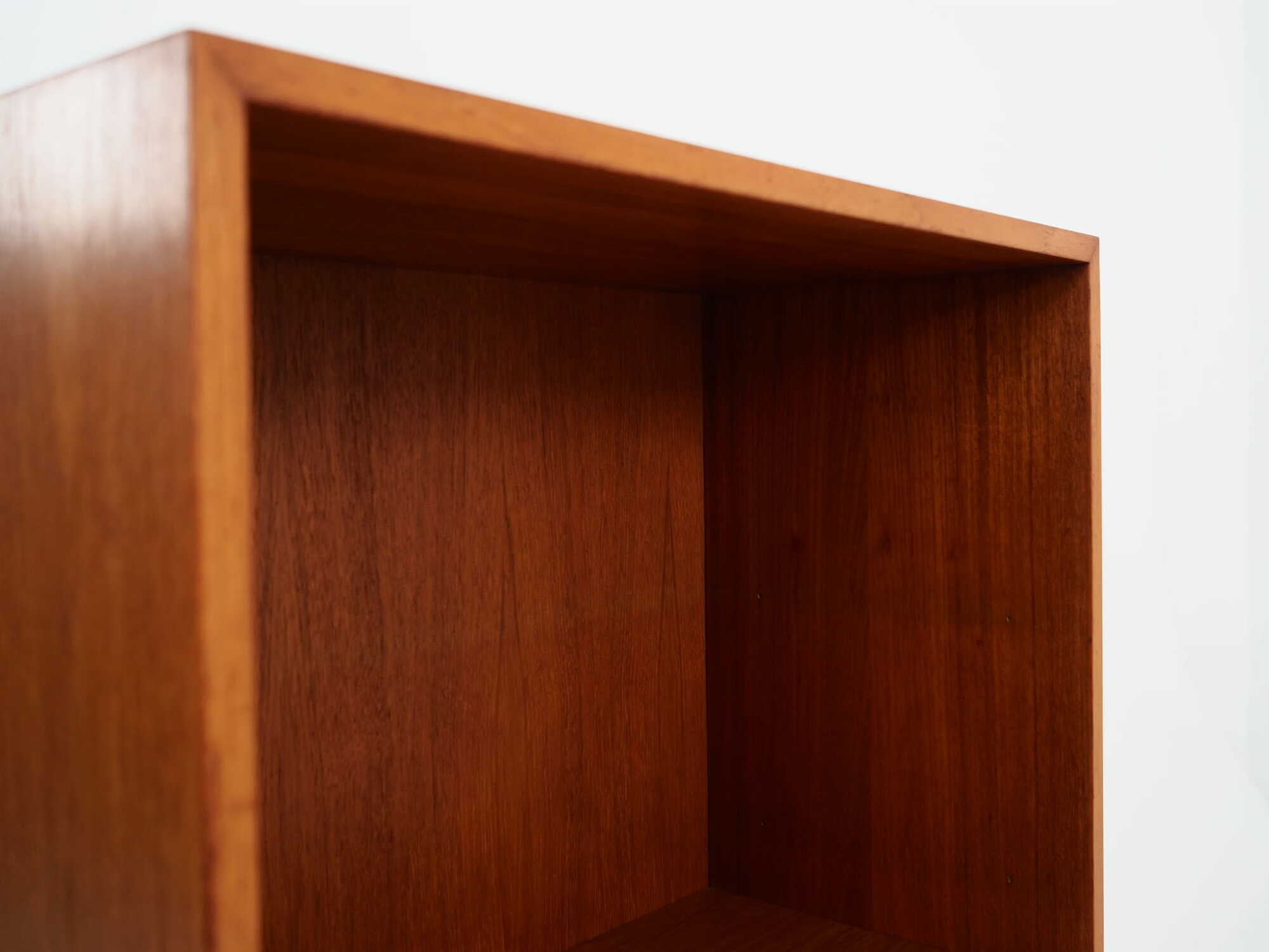 Bookshelf Teak Brown 1970s 9