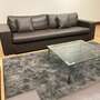 6-tlg. Sofa Lounge Set Leder Braun  6