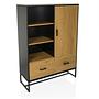 Amio H Cabinet Wood Black 7