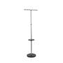 SPACE I Coat rack metal silver 9
