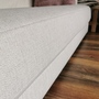 Tribeca Ecksofa Links Stoff Weiß Creme 5