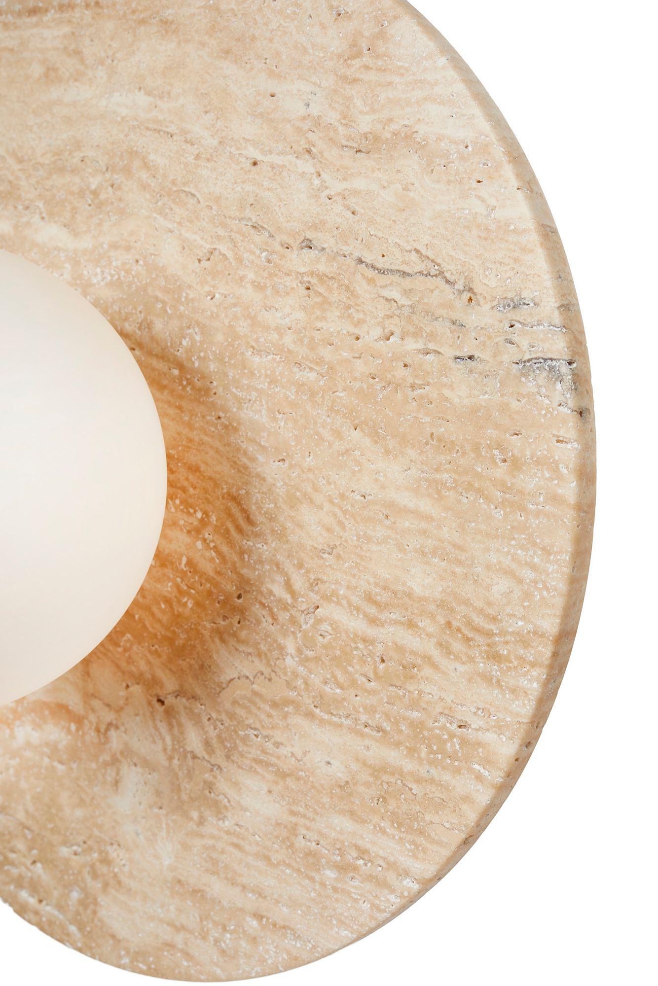 Tor-Nun Wall Lamp Travertine White 9