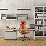 ERGO LINE II PRO Bürostuhl Drehbar Stoff Orange 1