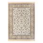 Djamila Kurzflorteppich Baumwolle Creme 135 x 195 cm 0