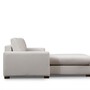 Modern sofa chaise lounge left white 6