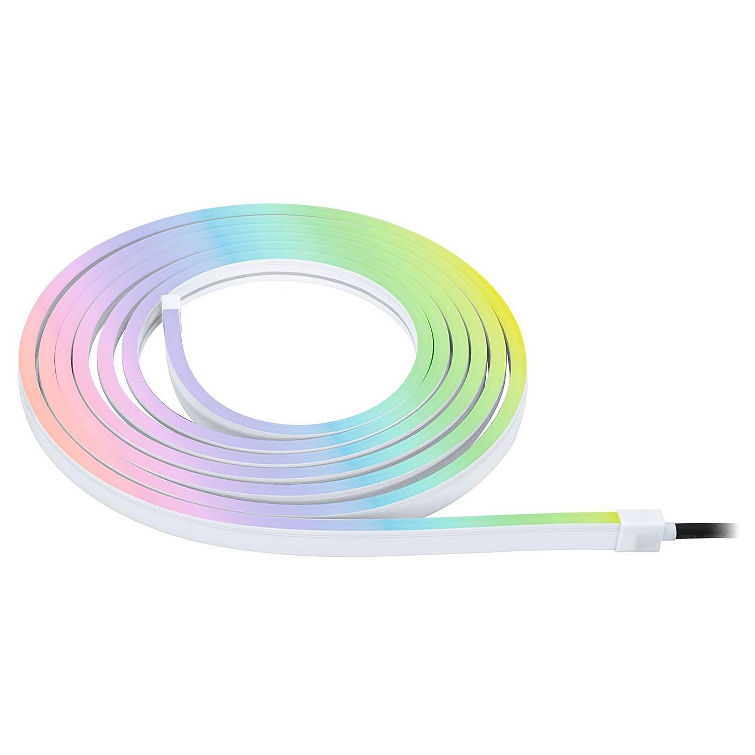 LED-Stripe Neon Stripe Kunststoff Weiß 0