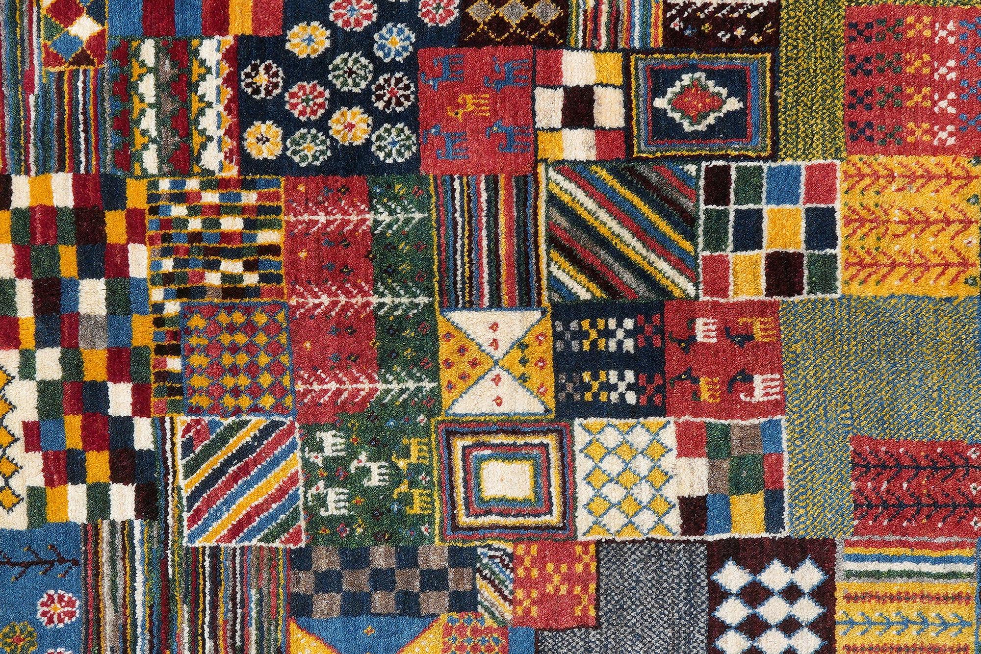 Rizbaf Gabbeh rug Wool Multicolored 4