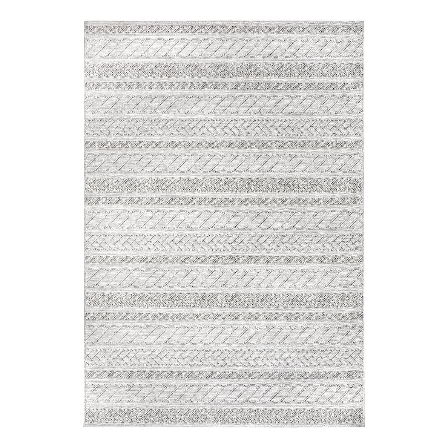 Somba Kurzflorläufer Creme Grau 0
