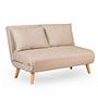 Folde Schlafsofa 2-Sitzer Creme 6