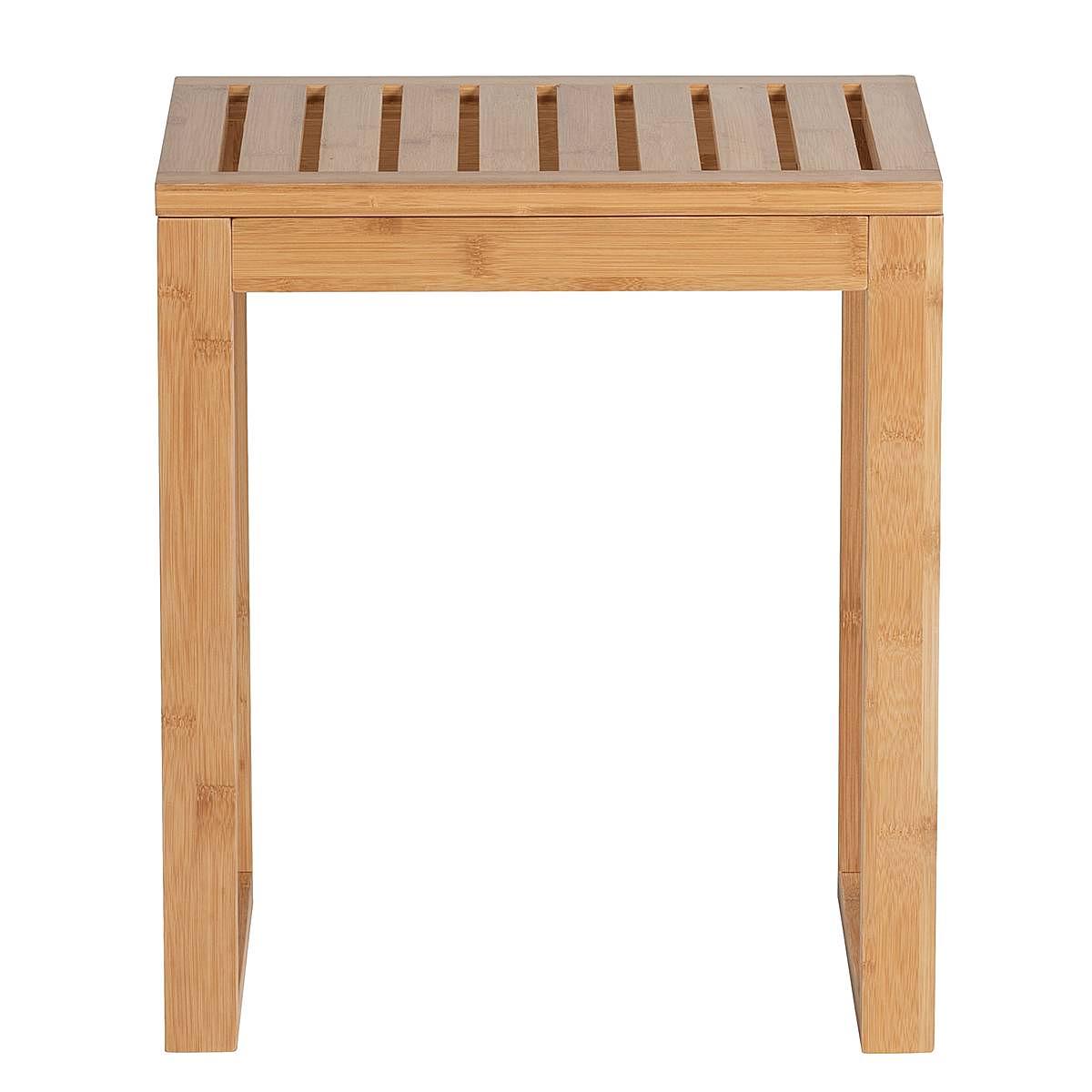 Badhocker Bambusa Bambus Natur 4