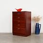 Mahogany Chest of Drawers 1980s 2