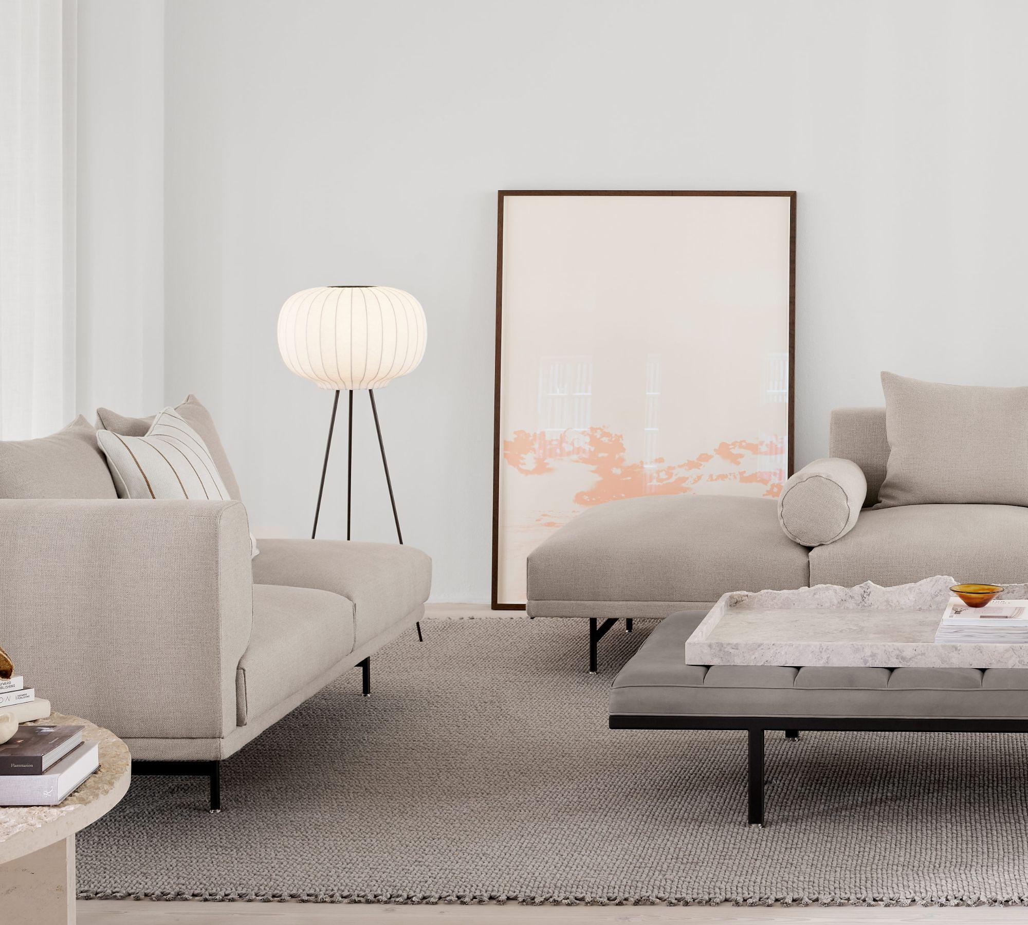 Paper Floor Lamp Stehleuchte Holz Weiß 4