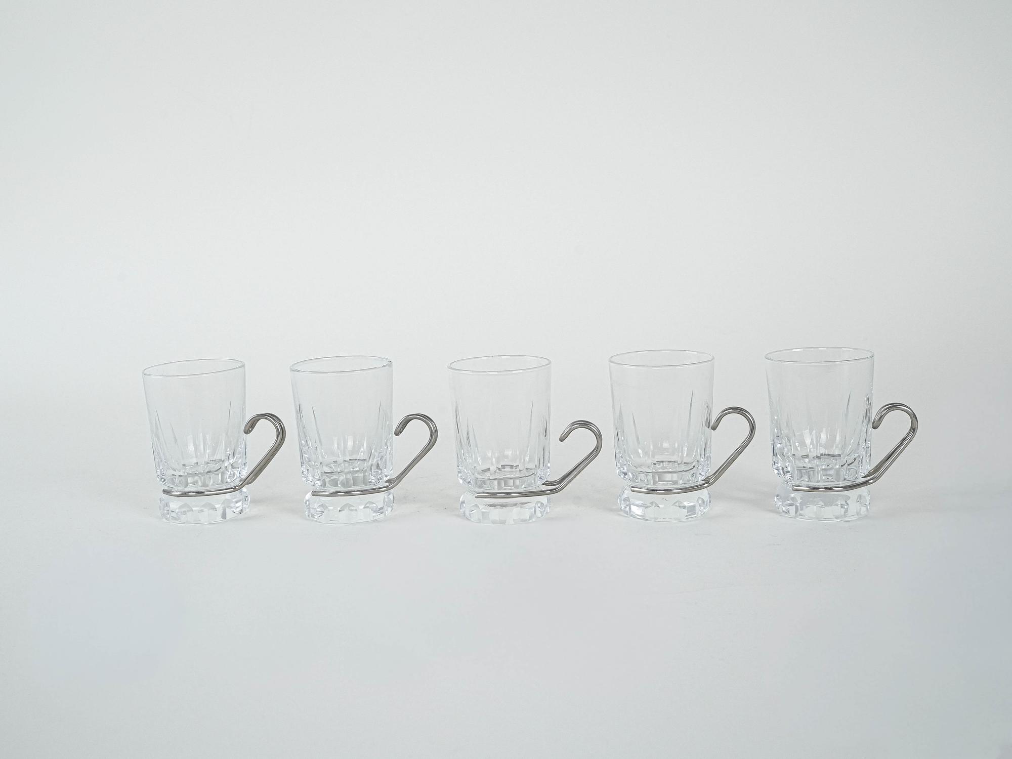Tea glass set Transparent 1970s 2