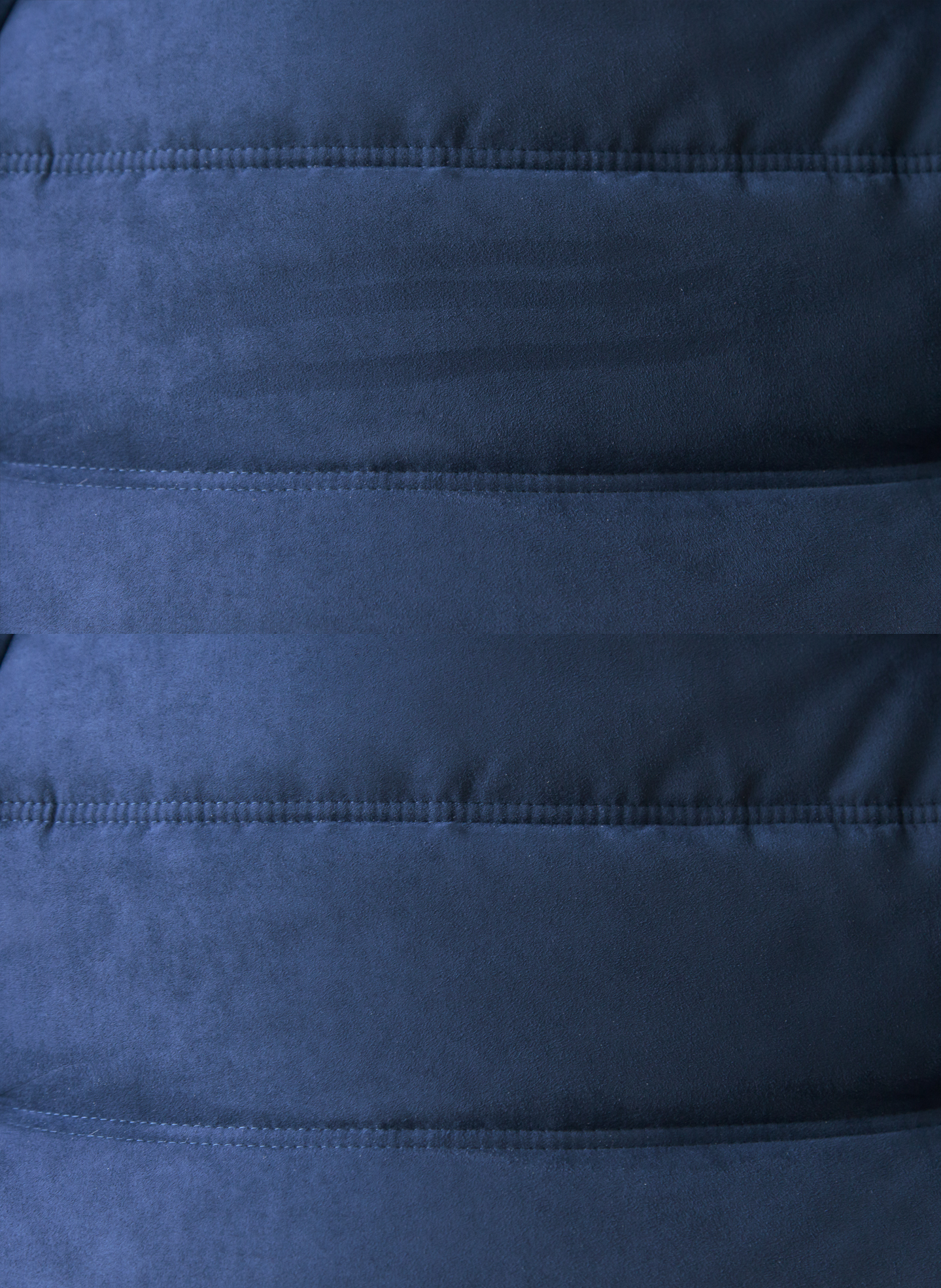 Togo Lounge Set 2 pezzi Tessuto Blu marino 8