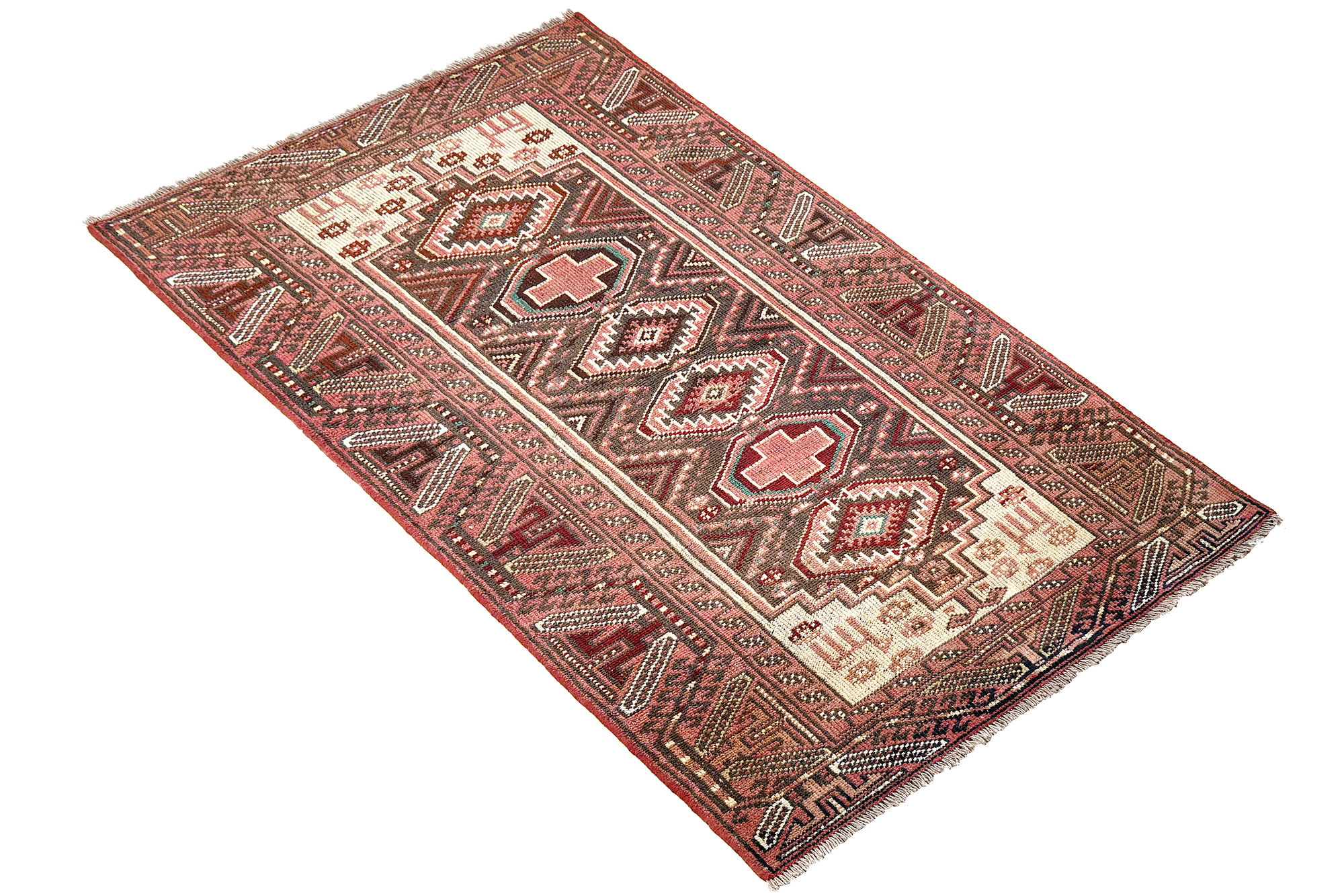 Heritage Vahid Teppich Wolle Braun 2