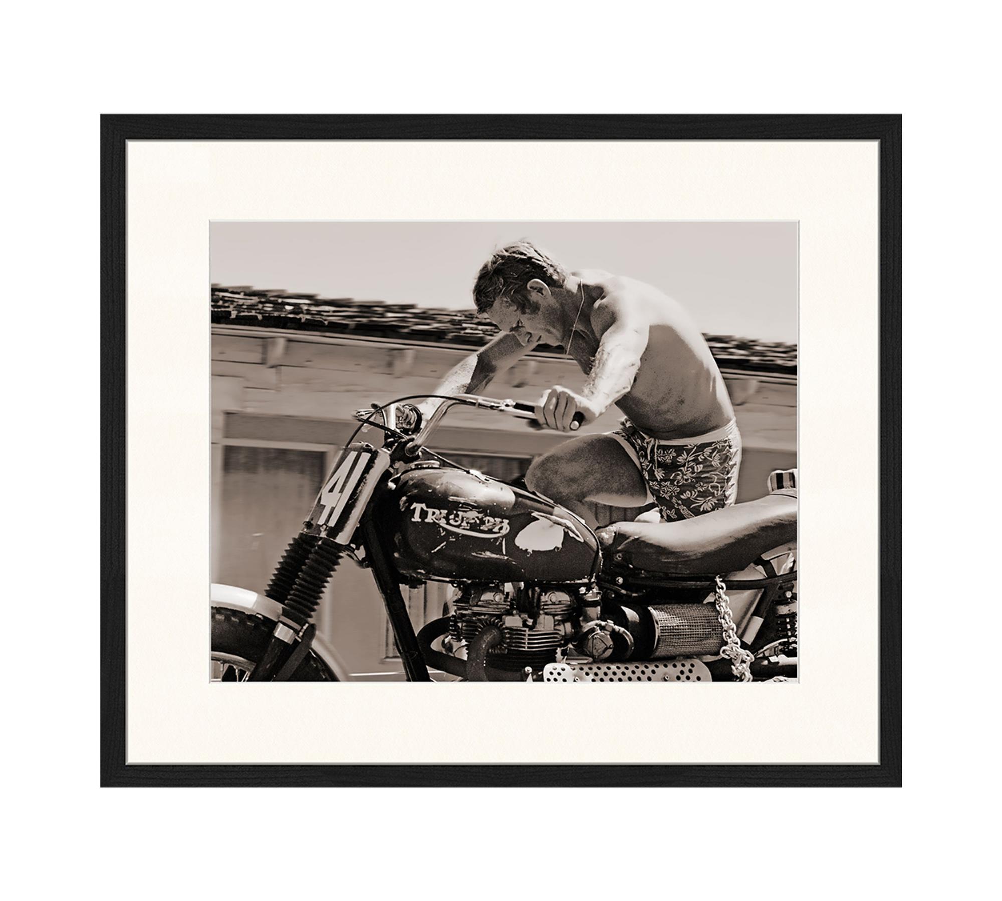 Steve McQueen Art Print with Frame Multicolor 0