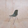 Eames Fiberglass Side Chair by Herman Miller Dunkelgrün 0