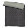 Careno Bettwäsche Baumwolle Grau 155x220cm Kissen 80x80cm 3
