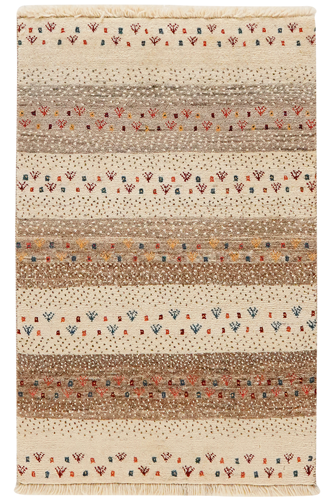 Rizbaf Gabbeh Carpet Wool Multicolor 0