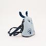 Hase Tasche Baumwolle Blau 3