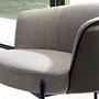 Armchair Faux Leather Grey 4