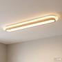 Ceiling Light Enari 1-Light Acrylic Glass Solid Pine 0