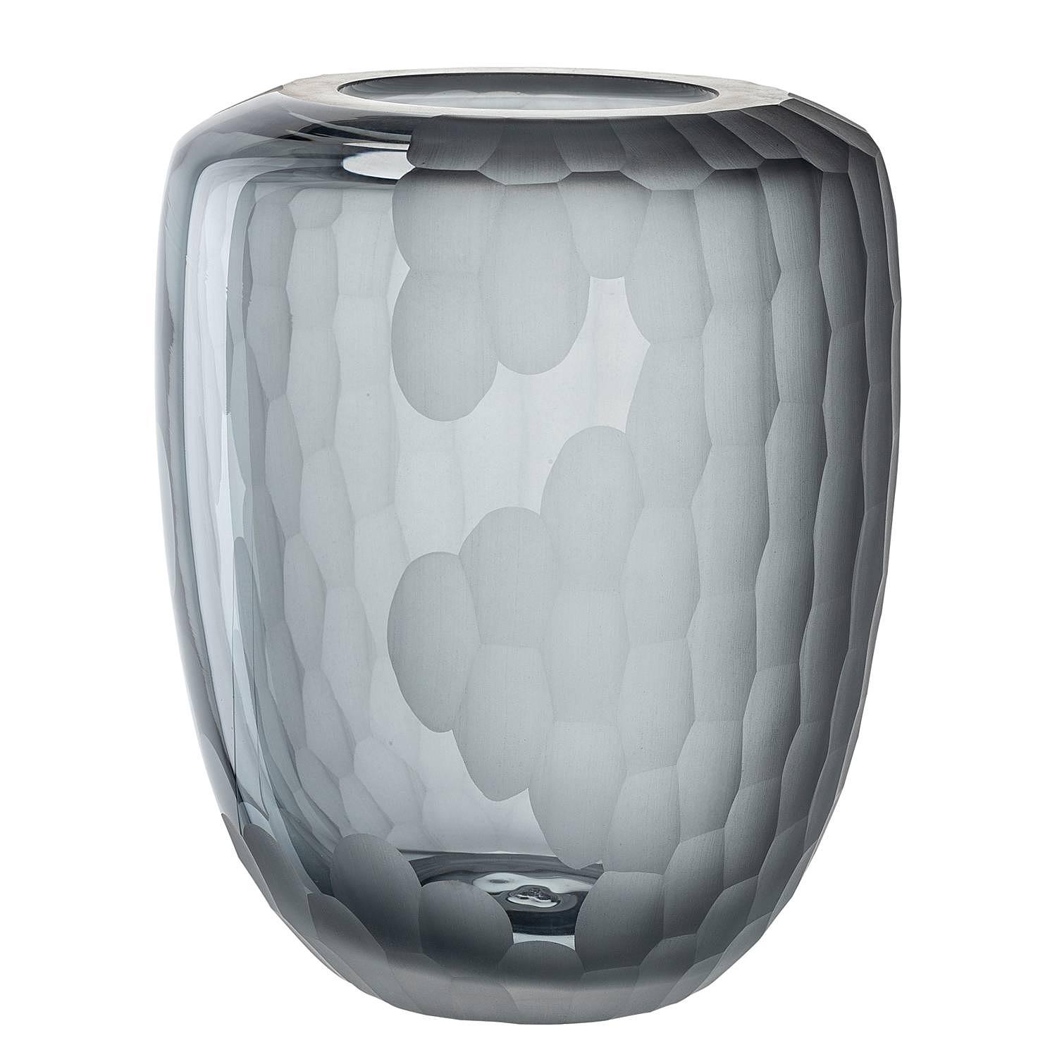 Vase Bellagio 22 cm Farbglas Anthrazit 0