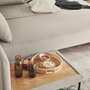 Vivica Schlafsofa Récamiere Rechts Velours Matt Beige 3